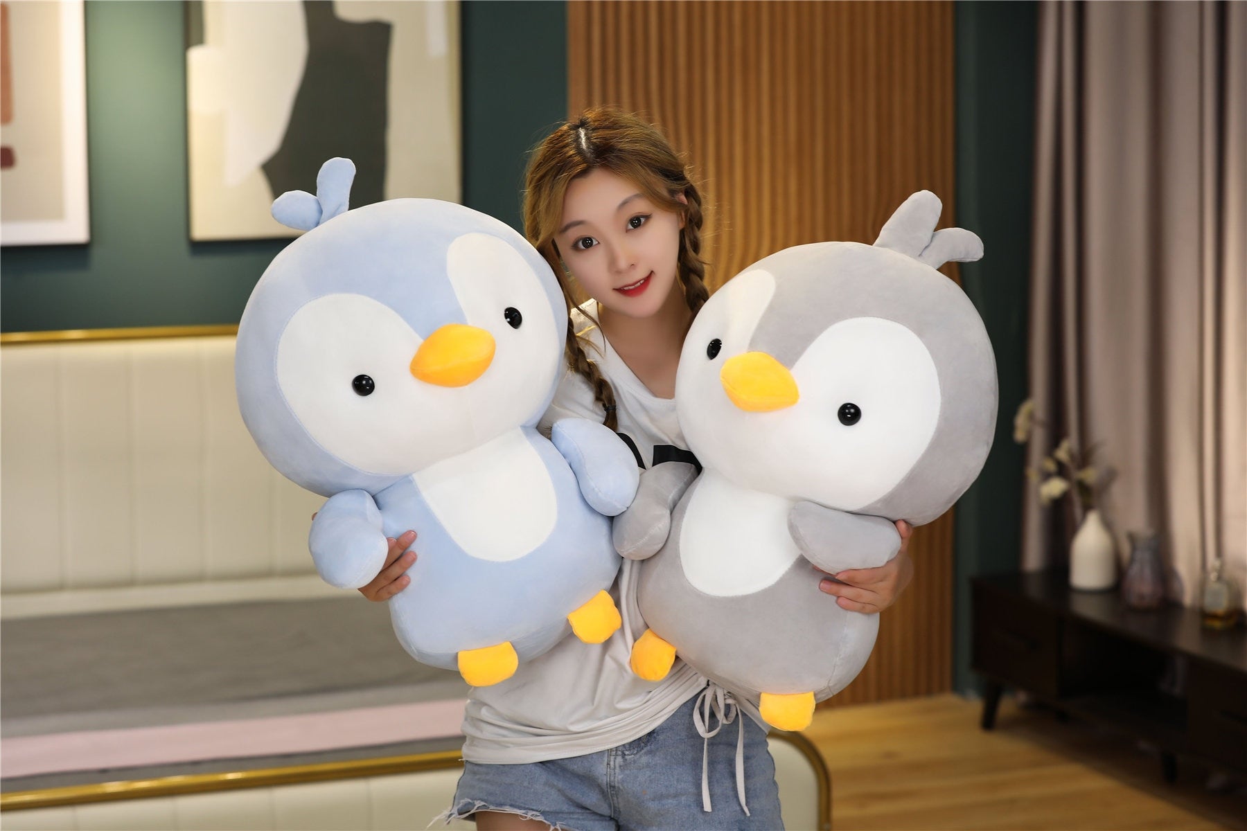 O mais fofo Pinguim de Pelúcia - NOVO