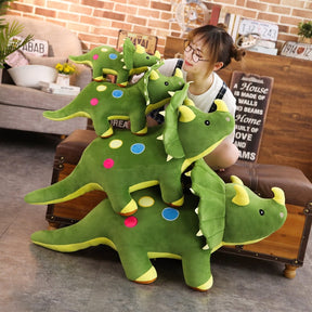 Grande Dinossauro Triceratops de Pelúcia - 50%OFF